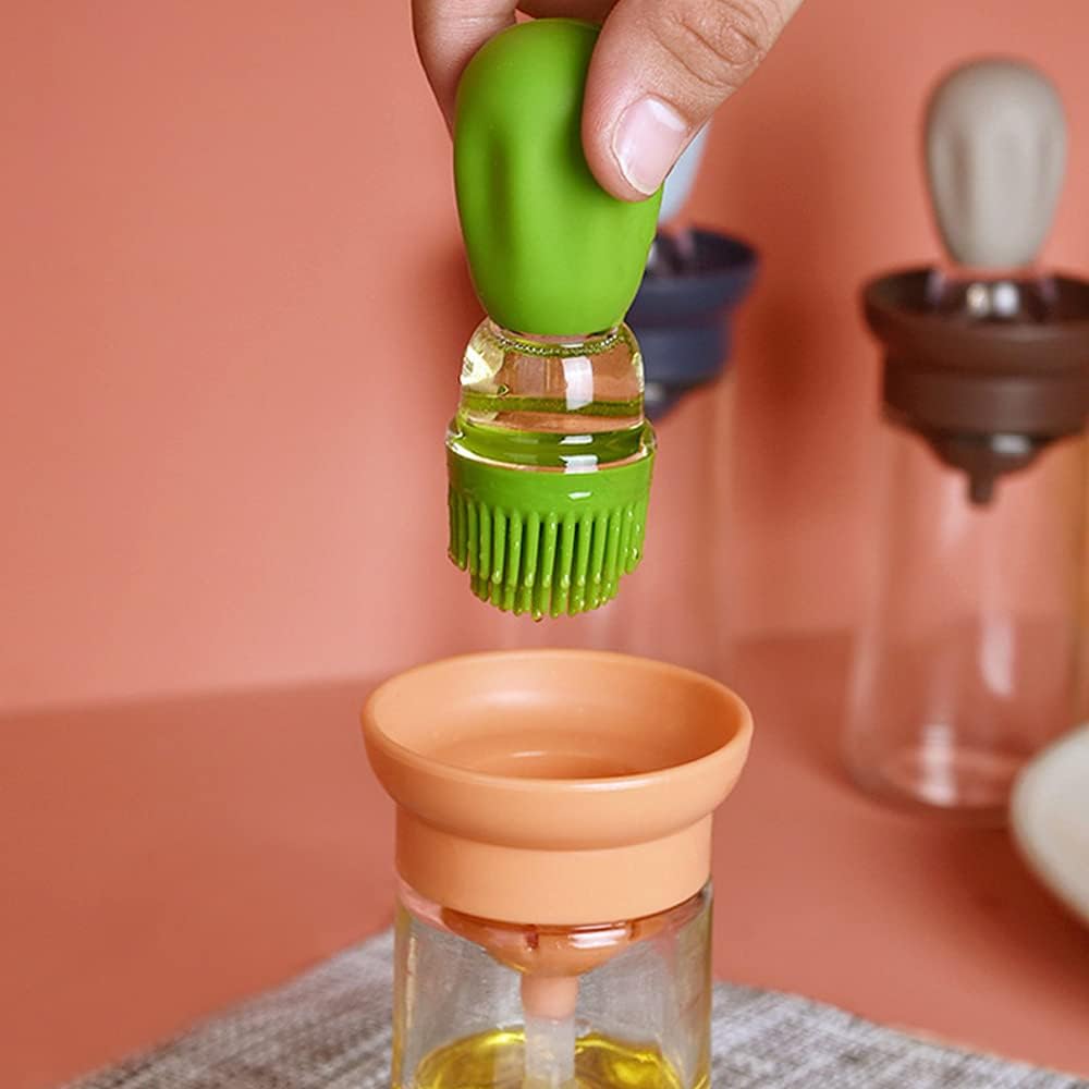 Oil Dispenser with Brush