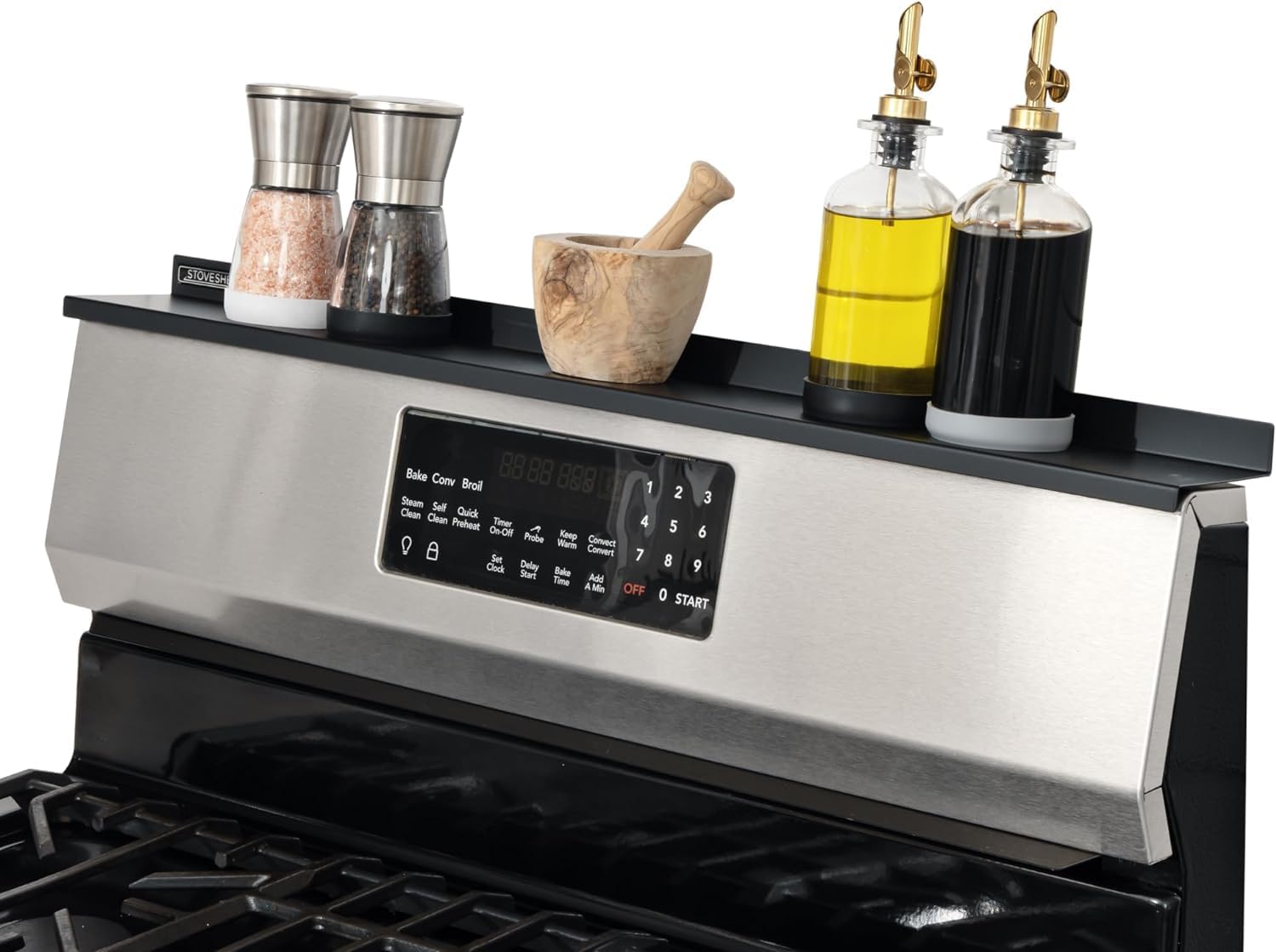 StoveShelf™ Magnetic Stove-Top Organizer