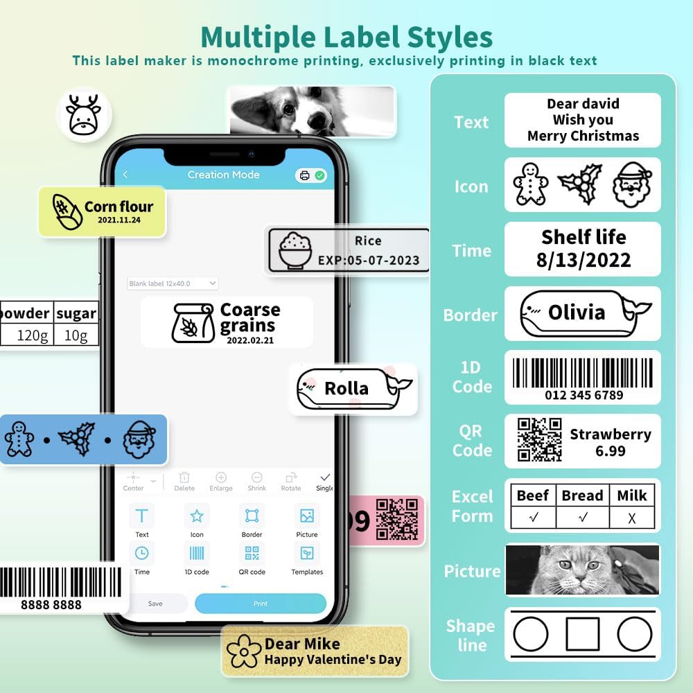 Bluetooth Label Maker 