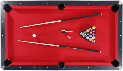 Hathaway™ Pool Table Set with Benches & Ping Pong