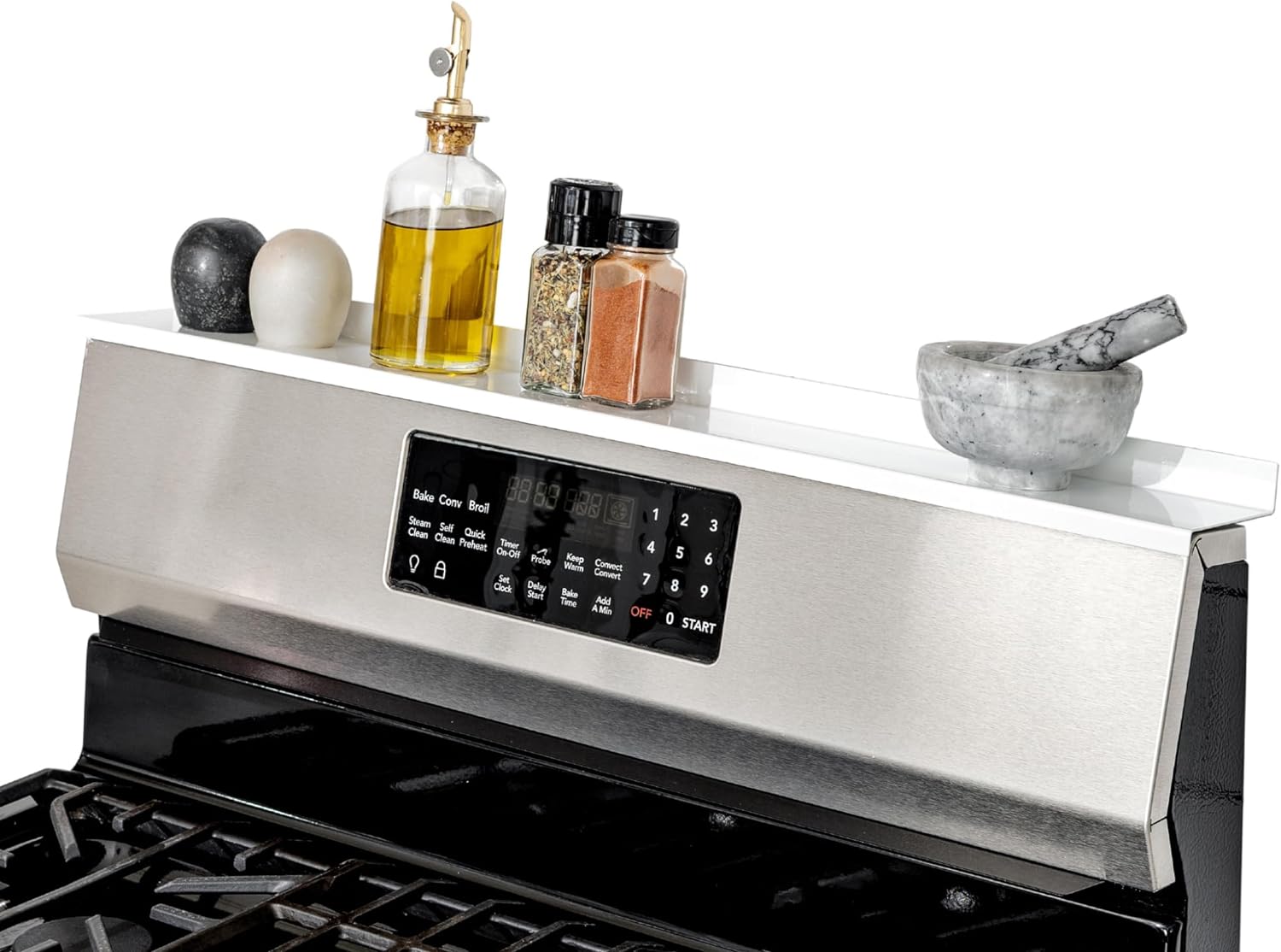 StoveShelf™ Magnetic Stove-Top Organizer