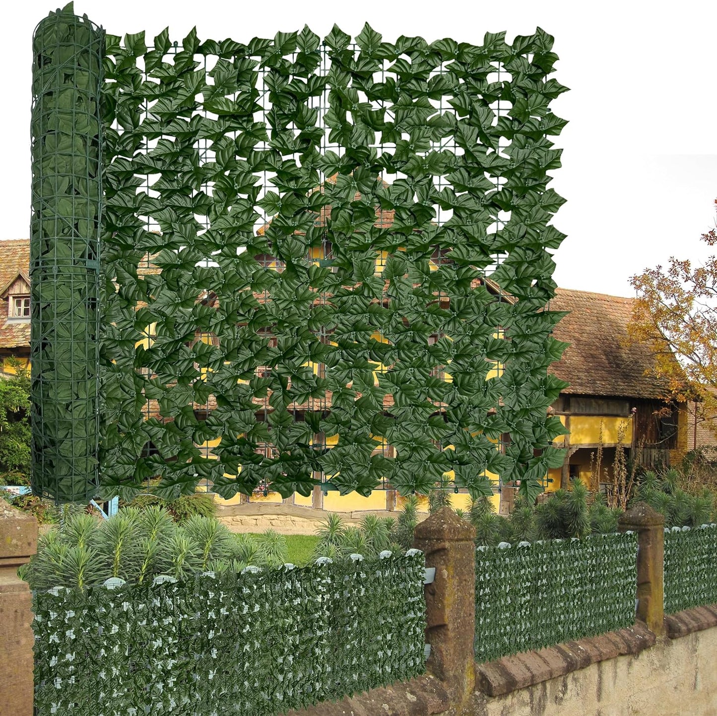 Ivy-Screen Privacy Fence