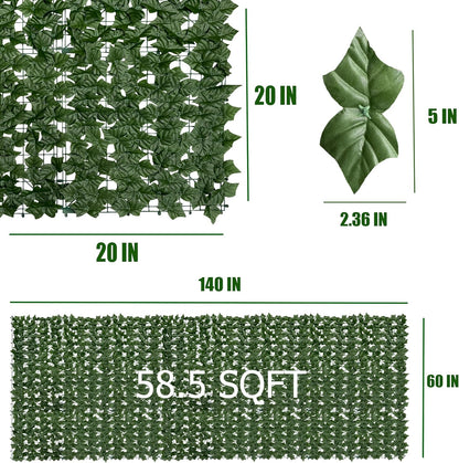 Ivy-Screen Privacy Fence