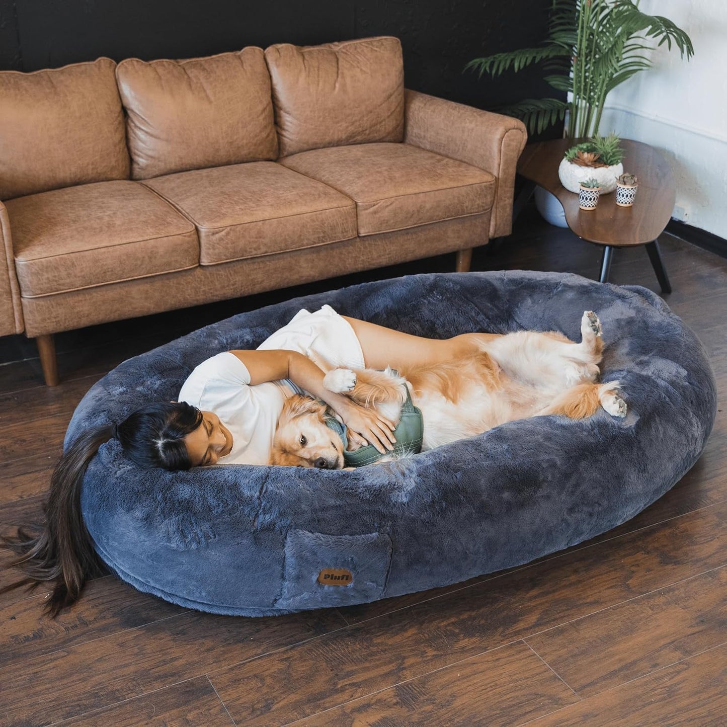 PLUFL™ Large Dog Bed -Memory Foam